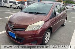 toyota vitz 2013 CFJ7265801