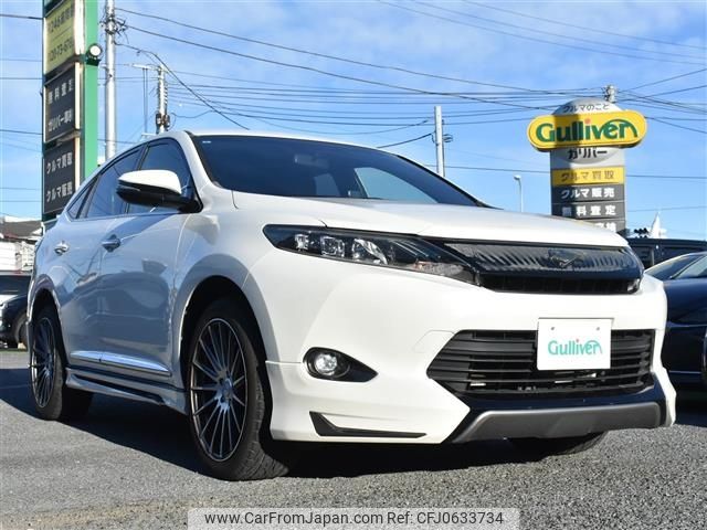 toyota harrier 2014 -TOYOTA--Harrier DBA-ZSU65W--ZSU65-0004224---TOYOTA--Harrier DBA-ZSU65W--ZSU65-0004224- image 1