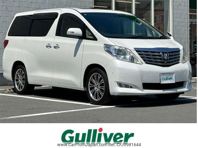 toyota alphard 2010 -TOYOTA--Alphard DBA-GGH25W--GGH25-8016521---TOYOTA--Alphard DBA-GGH25W--GGH25-8016521- image 1