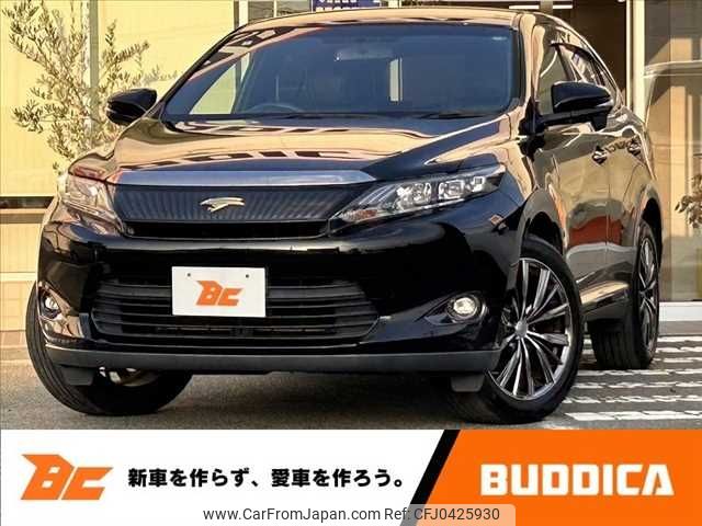 toyota harrier 2017 -TOYOTA--Harrier DBA-ZSU60W--ZSU60W-0115691---TOYOTA--Harrier DBA-ZSU60W--ZSU60W-0115691- image 1