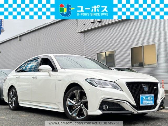 toyota crown 2018 CARSENSOR_JP_AU6190097241 image 1