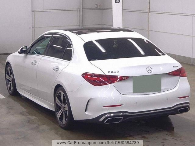 mercedes-benz c-class 2022 quick_quick_5AA-206043C_W1K2060432R033060 image 2