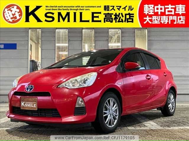 toyota aqua 2012 -TOYOTA--AQUA DAA-NHP10--NHP10-2017326---TOYOTA--AQUA DAA-NHP10--NHP10-2017326- image 1