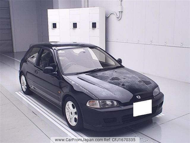 honda civic 1992 CFJ1670335 image 1