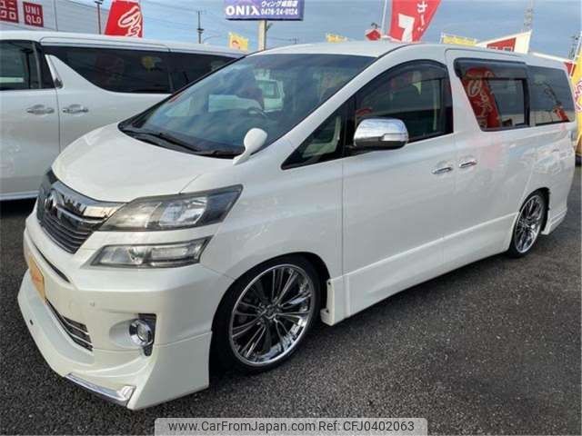 toyota vellfire 2012 -TOYOTA 【所沢 339】--Vellfire DBA-ANH20W--ANH20-8216008---TOYOTA 【所沢 339】--Vellfire DBA-ANH20W--ANH20-8216008- image 1