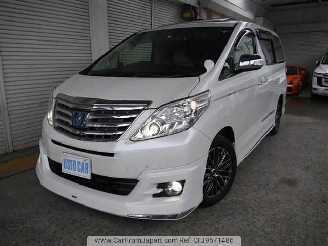 toyota alphard 2012 -TOYOTA 【名変中 】--Alphard ATH20W--8001103---TOYOTA 【名変中 】--Alphard ATH20W--8001103- image 1