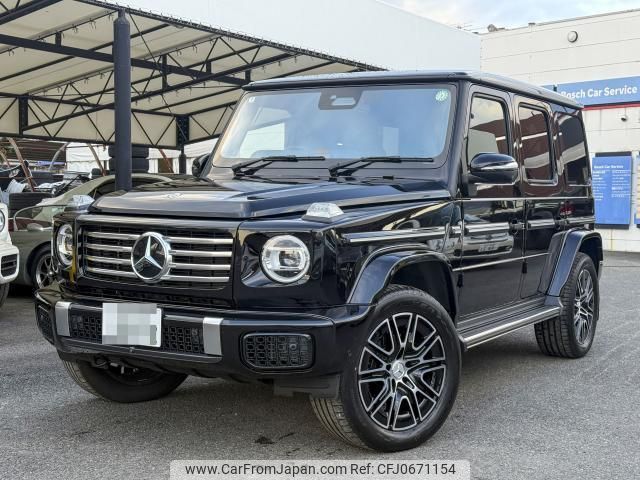 mercedes-benz g-class 2024 quick_quick_7CA-465310C_W1N4653102X003708 image 1