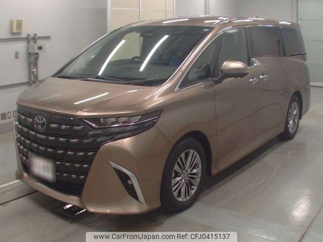 toyota alphard 2024 -TOYOTA--Alphard AGH40W-0027043---TOYOTA--Alphard AGH40W-0027043- image 1