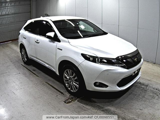 toyota harrier 2014 -TOYOTA--Harrier AVU65W-0009322---TOYOTA--Harrier AVU65W-0009322- image 1