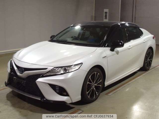 toyota camry 2018 -TOYOTA--Camry DAA-AXVH70--AXVH70-1034443---TOYOTA--Camry DAA-AXVH70--AXVH70-1034443- image 1