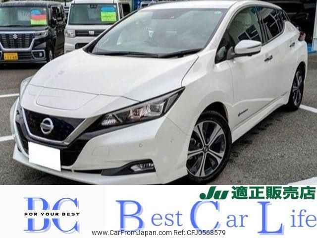 nissan leaf 2019 -NISSAN 【徳島 301ﾆ7625】--Leaf ZE1--053783---NISSAN 【徳島 301ﾆ7625】--Leaf ZE1--053783- image 1
