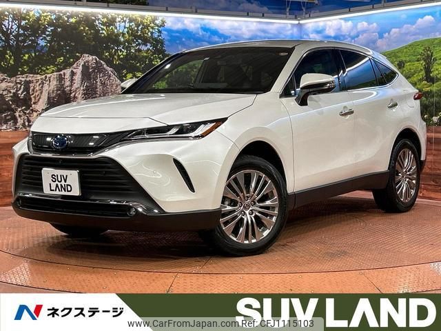 toyota harrier-hybrid 2023 quick_quick_AXUH80_AXUH80-0058224 image 1