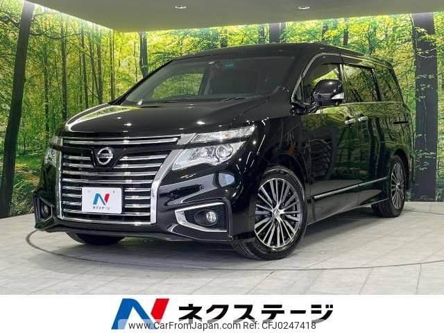 nissan elgrand 2016 -NISSAN--Elgrand DBA-TE52--TE52-083587---NISSAN--Elgrand DBA-TE52--TE52-083587- image 1