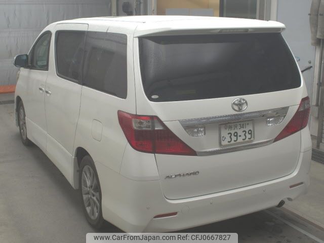 toyota alphard 2011 -TOYOTA 【所沢 341ﾋ3939】--Alphard ANH20W-8179196---TOYOTA 【所沢 341ﾋ3939】--Alphard ANH20W-8179196- image 2