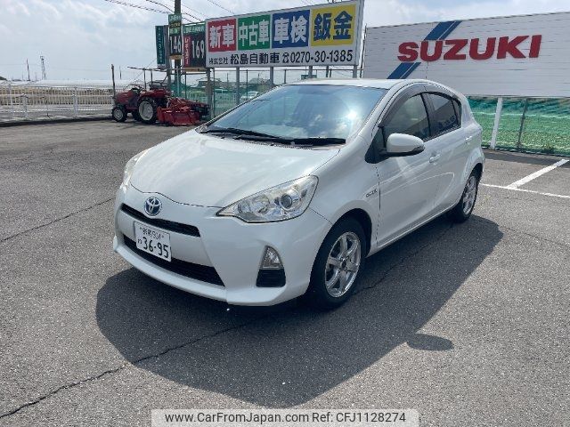 toyota aqua 2014 -TOYOTA 【群馬 501ﾜ3695】--AQUA NHP10--6259142---TOYOTA 【群馬 501ﾜ3695】--AQUA NHP10--6259142- image 1