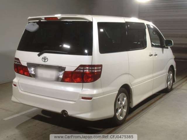 toyota alphard 2007 -TOYOTA--Alphard DBA-ANH10W--ANH10-0167593---TOYOTA--Alphard DBA-ANH10W--ANH10-0167593- image 2