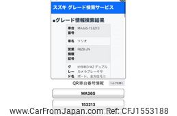 suzuki solio 2017 CFJ1553188