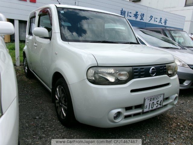 nissan cube 2011 -NISSAN 【愛媛 501ﾎ1054】--Cube Z12--154409---NISSAN 【愛媛 501ﾎ1054】--Cube Z12--154409- image 1