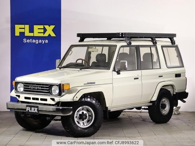 toyota land-cruiser 1992 -TOYOTA--Land Cruiser U-HZJ77HV--HZJ77-0003609---TOYOTA--Land Cruiser U-HZJ77HV--HZJ77-0003609- image 1