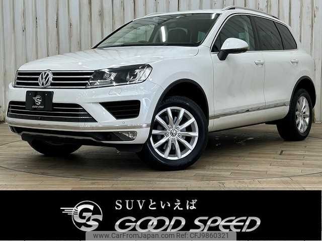 volkswagen touareg 2015 -VOLKSWAGEN--VW Touareg DBA-7PCGRS--WVGZZZ7PZFD004224---VOLKSWAGEN--VW Touareg DBA-7PCGRS--WVGZZZ7PZFD004224- image 1