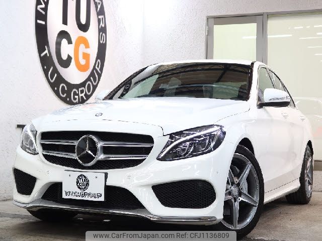 mercedes-benz c-class 2014 -MERCEDES-BENZ--Benz C Class RBA-205042--WDD2050422R027026---MERCEDES-BENZ--Benz C Class RBA-205042--WDD2050422R027026- image 1