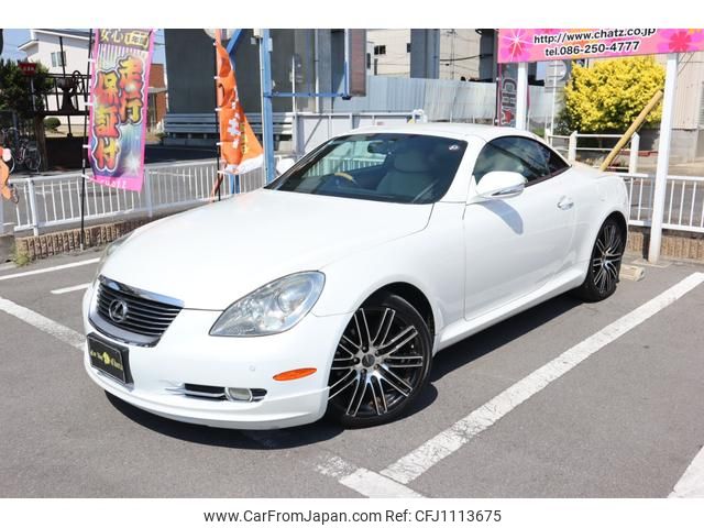lexus sc 2010 GOO_JP_700102067530250425003 image 1
