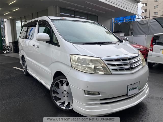 toyota alphard 2007 -TOYOTA--Alphard DBA-ANH10W--ANH10-0191384---TOYOTA--Alphard DBA-ANH10W--ANH10-0191384- image 1