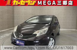 nissan note 2014 CFJ1617003