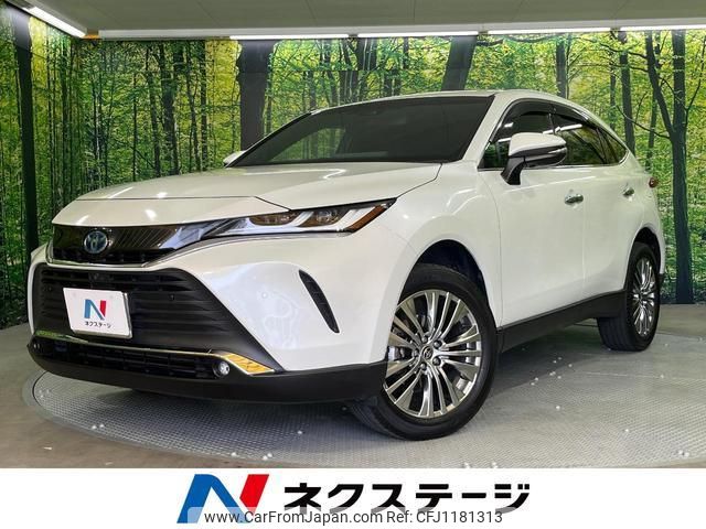 toyota harrier-hybrid 2022 quick_quick_AXUH80_AXUH80-0046230 image 1