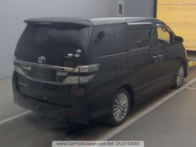 toyota vellfire 2012 -TOYOTA--Vellfire DBA-ANH20W--ANH20-8208417---TOYOTA--Vellfire DBA-ANH20W--ANH20-8208417- image 2