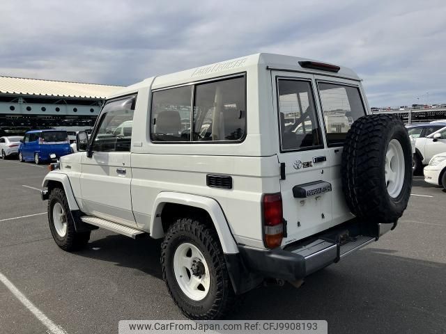 toyota landcruiser-70 1999 quick_quick_KC-HZJ73HV_HZJ73HV-0007018 image 2