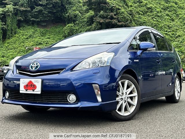 toyota prius-α 2013 -TOYOTA--Prius α DAA-ZVW41W--ZVW41-3241396---TOYOTA--Prius α DAA-ZVW41W--ZVW41-3241396- image 1