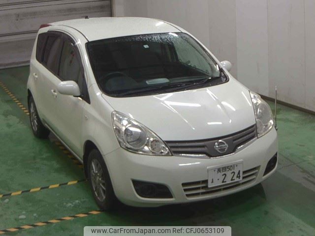 nissan note 2010 -NISSAN 【長岡 501ﾏ224】--Note E11-551108---NISSAN 【長岡 501ﾏ224】--Note E11-551108- image 1