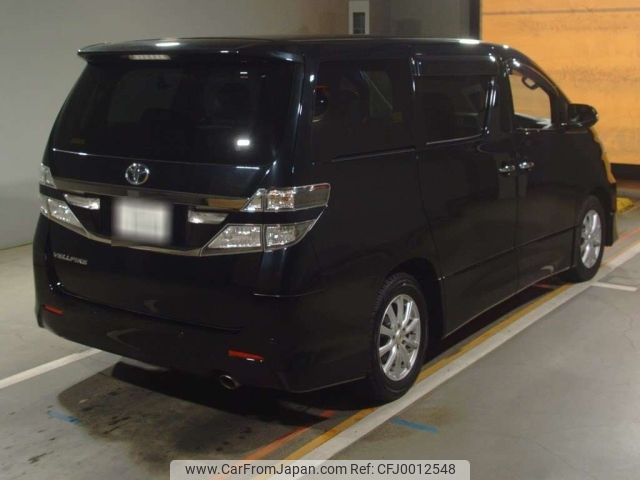 toyota vellfire 2013 -TOYOTA 【広島 378む1001】--Vellfire ANH20W-8309509---TOYOTA 【広島 378む1001】--Vellfire ANH20W-8309509- image 2