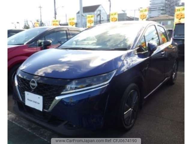 nissan note 2021 -NISSAN--Note 6AA-E13--E13-032059---NISSAN--Note 6AA-E13--E13-032059- image 1