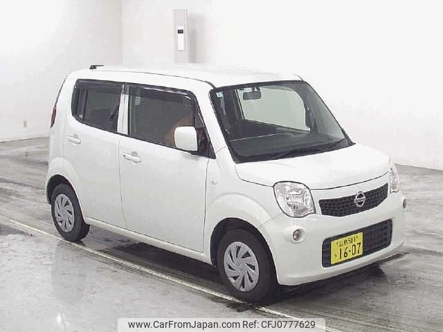 nissan moco 2013 -NISSAN 【広島 581ｳ1607】--Moco MG33S--645213---NISSAN 【広島 581ｳ1607】--Moco MG33S--645213- image 1