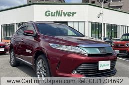 toyota harrier 2017 CFJ1734692