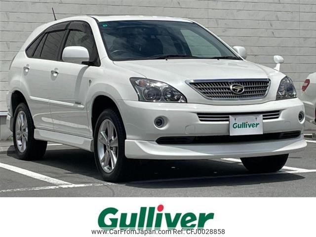 toyota harrier 2008 -TOYOTA--Harrier DAA-MHU38W--MHU38-2060097---TOYOTA--Harrier DAA-MHU38W--MHU38-2060097- image 1