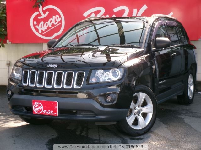 jeep compass 2017 -CHRYSLER--Jeep Compass ABA-MK49--1C4NJCFA5HD190709---CHRYSLER--Jeep Compass ABA-MK49--1C4NJCFA5HD190709- image 1