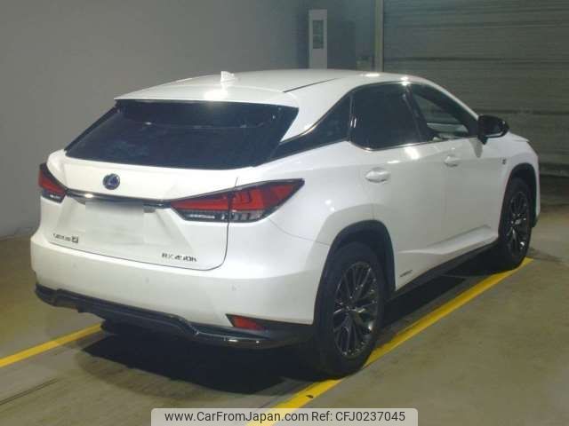 lexus rx 2021 -LEXUS--Lexus RX 6AA-GYL25W--GYL25-0026411---LEXUS--Lexus RX 6AA-GYL25W--GYL25-0026411- image 2