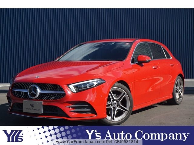 mercedes-benz a-class 2019 -MERCEDES-BENZ--Benz A Class 5BA-177084--WDD1770842V052334---MERCEDES-BENZ--Benz A Class 5BA-177084--WDD1770842V052334- image 1