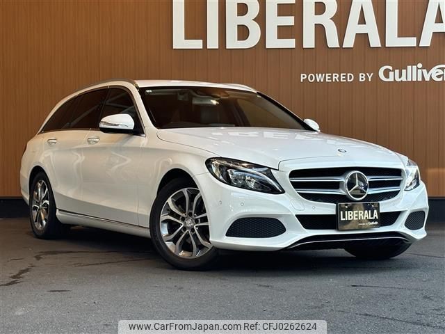 mercedes-benz c-class-station-wagon 2014 -MERCEDES-BENZ--Benz C Class Wagon DBA-205240C--WDD2052402F105133---MERCEDES-BENZ--Benz C Class Wagon DBA-205240C--WDD2052402F105133- image 1