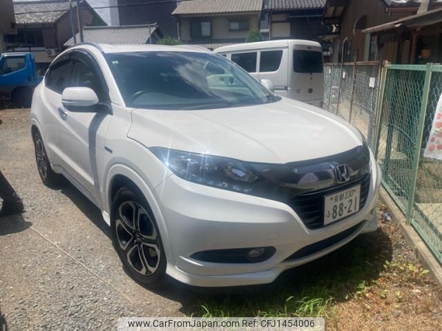 honda vezel 2015 -HONDA--VEZEL DAA-RU3--RU3-1100012---HONDA--VEZEL DAA-RU3--RU3-1100012- image 1