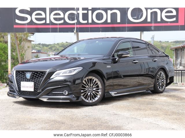 toyota crown 2019 -TOYOTA--Crown 6AA-GWS224--GWS224-1006952---TOYOTA--Crown 6AA-GWS224--GWS224-1006952- image 2