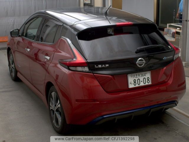 nissan leaf 2019 -NISSAN 【八王子 364ﾗ8008】--Leaf ZE1-066323---NISSAN 【八王子 364ﾗ8008】--Leaf ZE1-066323- image 2