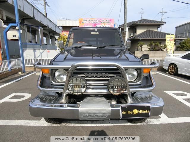 toyota landcruiser-70 1993 GOO_JP_700102067530220619001 image 2