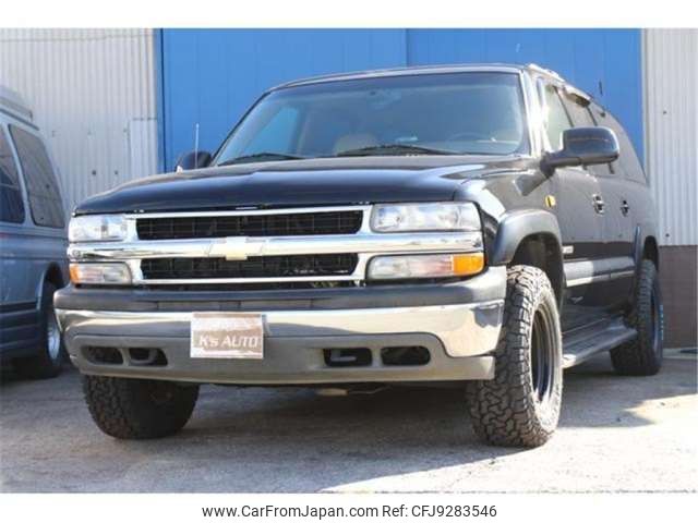 chevrolet suburban 2002 -GM--Chevrolet Suburban ﾌﾒｲ--3GNFK16T7YG159138---GM--Chevrolet Suburban ﾌﾒｲ--3GNFK16T7YG159138- image 1