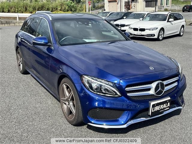 mercedes-benz c-class-station-wagon 2017 -MERCEDES-BENZ--Benz C Class Wagon DBA-205240C--WDD2052402F648327---MERCEDES-BENZ--Benz C Class Wagon DBA-205240C--WDD2052402F648327- image 1