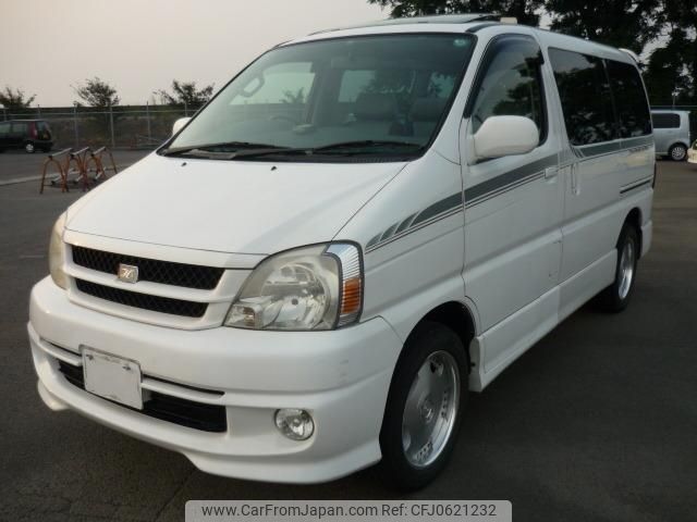 toyota touring-hiace 2001 -TOYOTA--Touring Hiace KCH40W--KCH40-0019637---TOYOTA--Touring Hiace KCH40W--KCH40-0019637- image 1