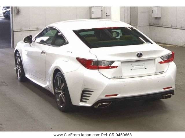 lexus rc 2018 -LEXUS--Lexus RC DAA-AVC10--AVC10-6004472---LEXUS--Lexus RC DAA-AVC10--AVC10-6004472- image 2